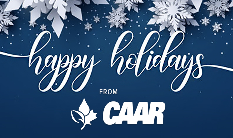 Thumbnail for Happy Holidays from CAAR 