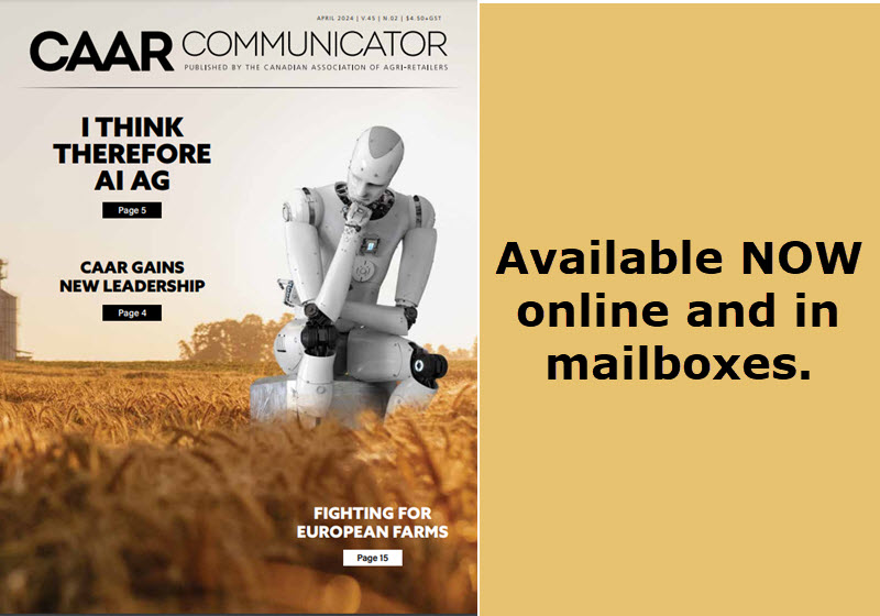 April 2024 issue of CAAR Communicator now available online