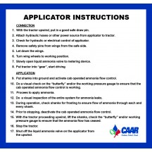 Applicator Instructions