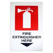 Extinguisher Here Card