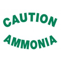 Rear - Caution Ammonia