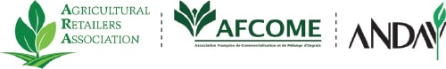 Agricultural Retailers Association, AFCOME, ANDAV logos