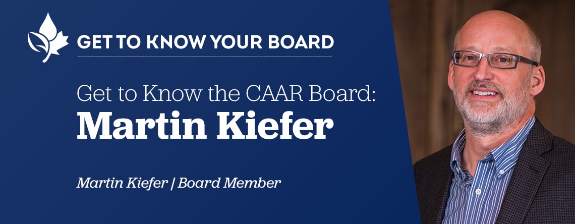 Banner of Communicator August 2020 Get to Know Board: Martin Kiefer