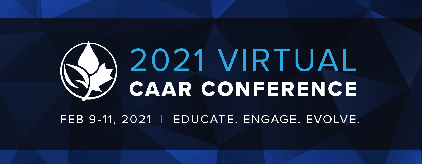 Banner for 2021 Virtual CAAR Conference