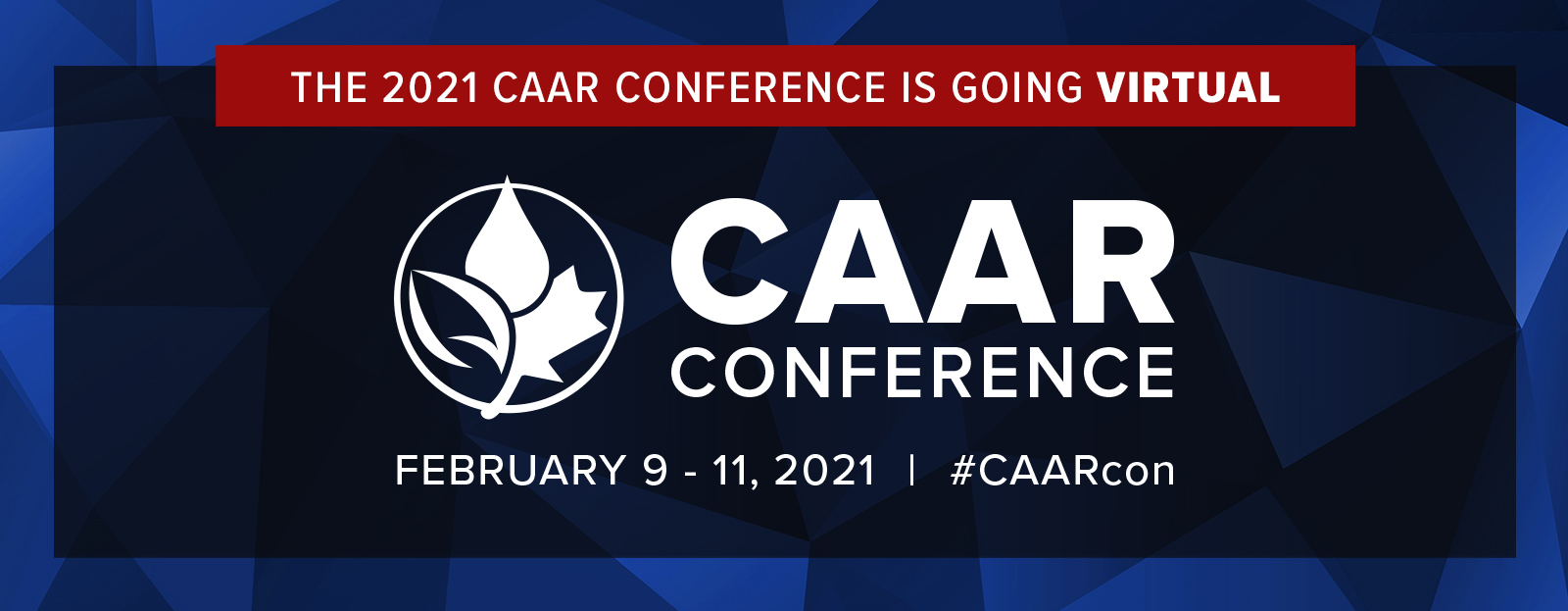 Banner of Virtual CAAR Conference