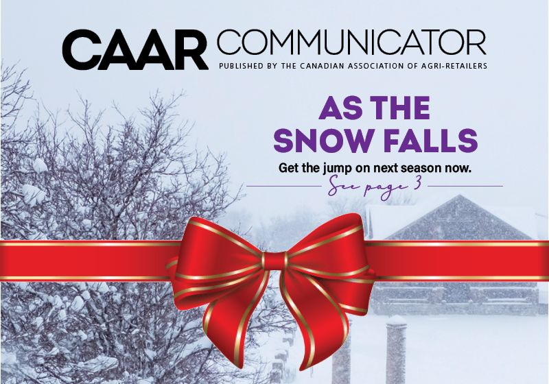Thumnail for CAAR Communicator December Issue