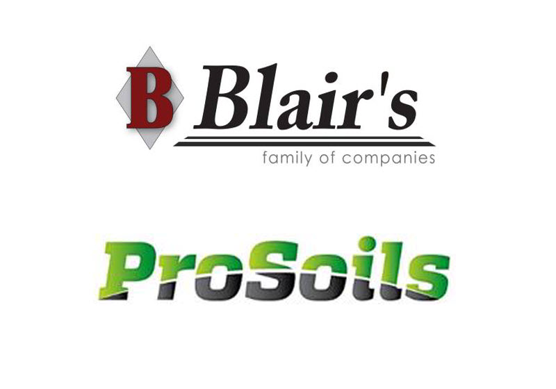 Thumbnail for Blair's Family of Companies logo and ProSoils logo