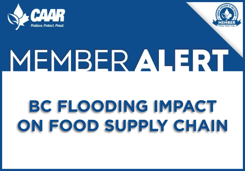 Thumbnail for CAAR sharing AAFC Updates on BC Flooding