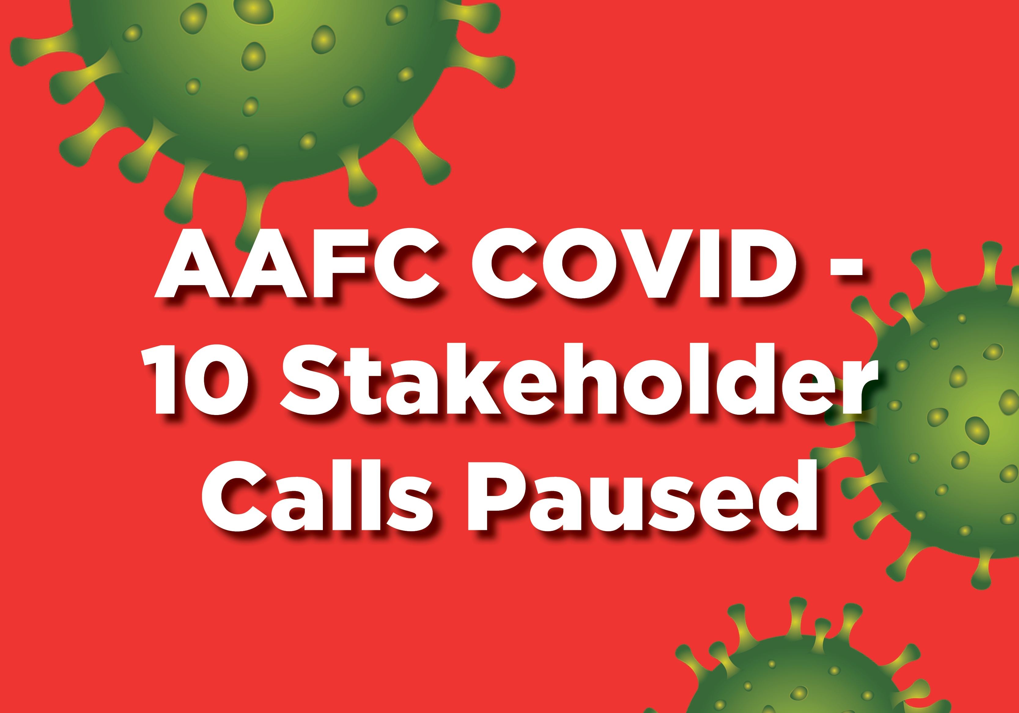 Thumnail for 1.	AAFC Stakeholder Engagement regarding COVID-19 Paused During Election 