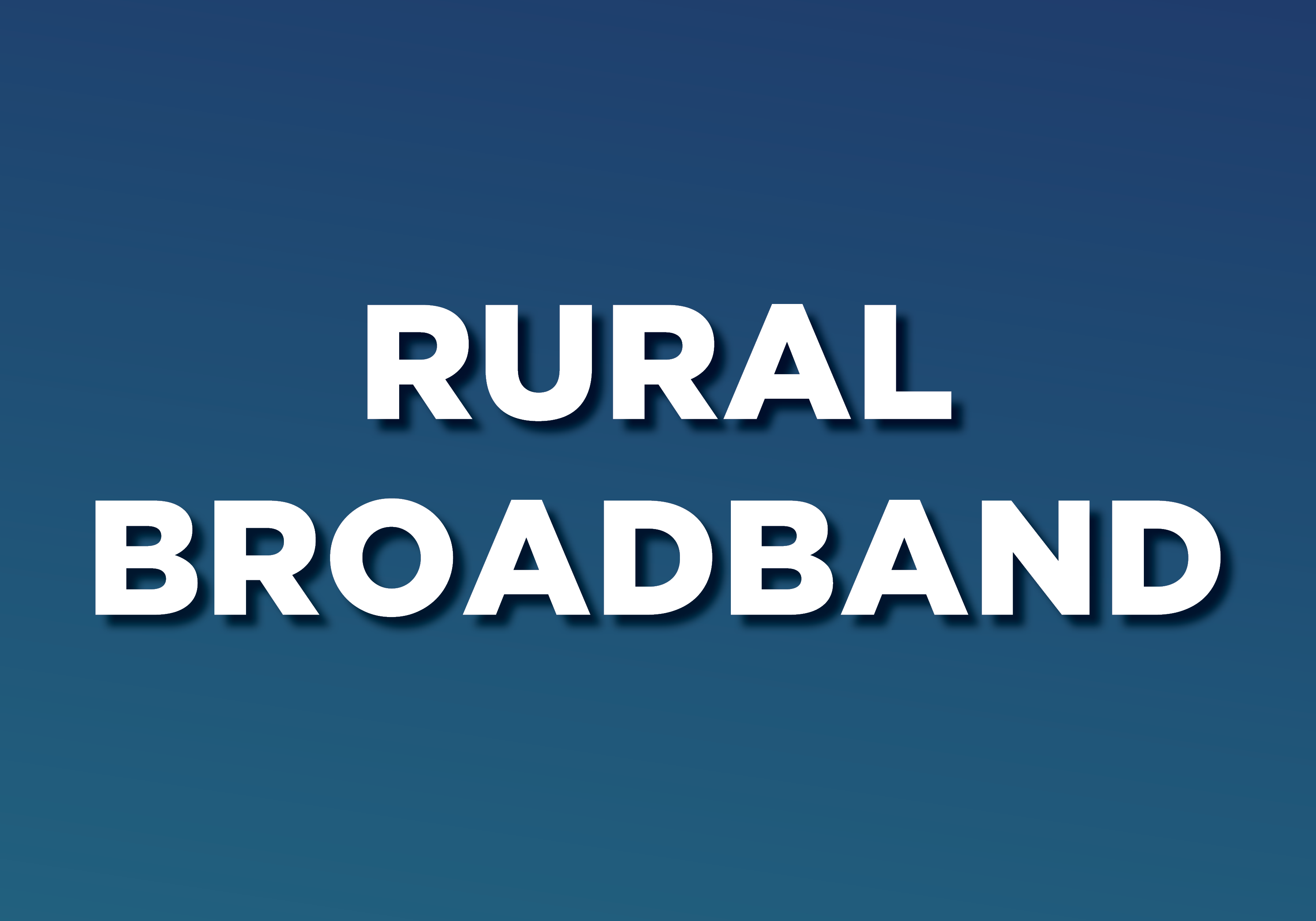 Thumbnail for Regional and Rural Broadband project 