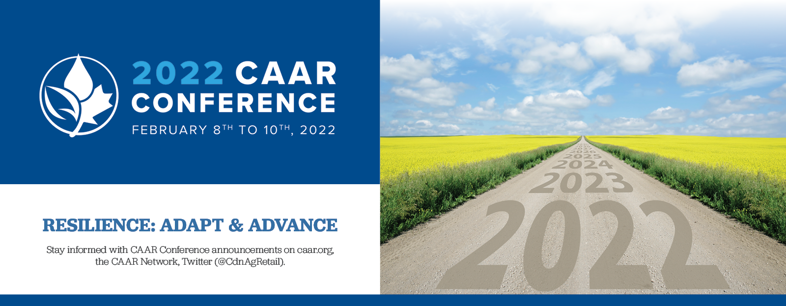 Banner for CAAR Conference