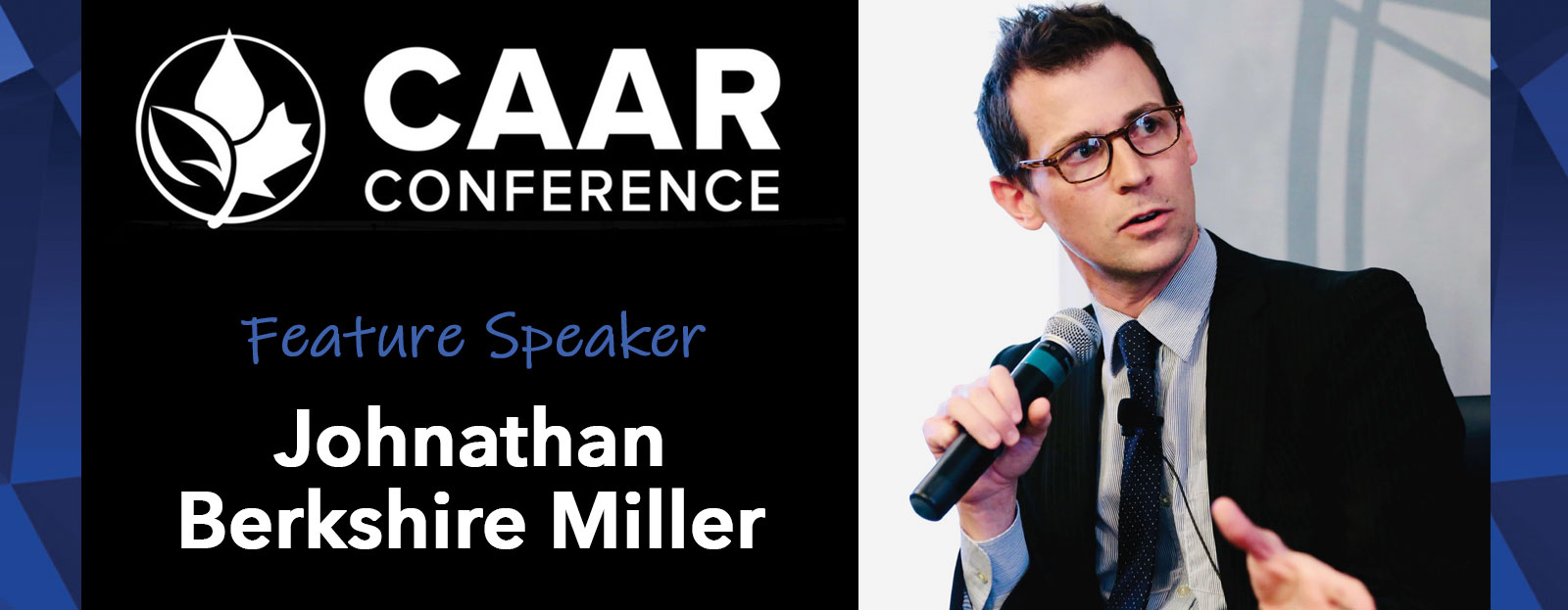 Banner for Thumnail for CAAR Conference featured speaker Johnathan Berkshire Miller