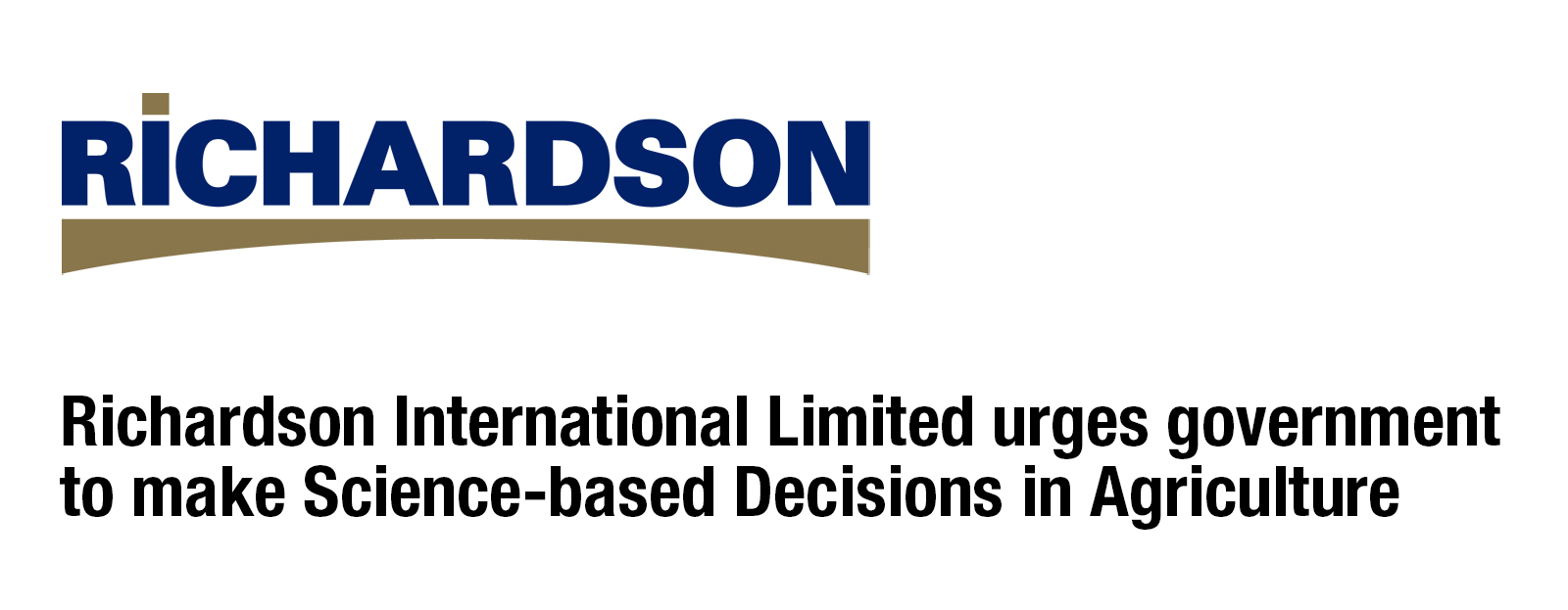 Banner for Richardson International Limited urges government to make Science-based Decisions in Agriculture