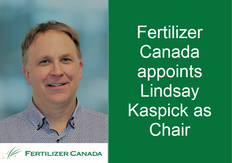 Thumbnail for Lindsay Kaspick appointed Chair of Fertilizer Canada Board