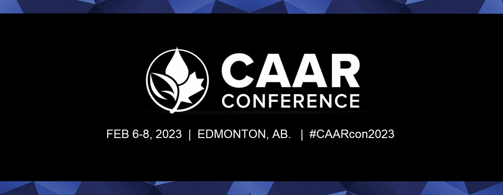 Banner for CAAR Conference logo