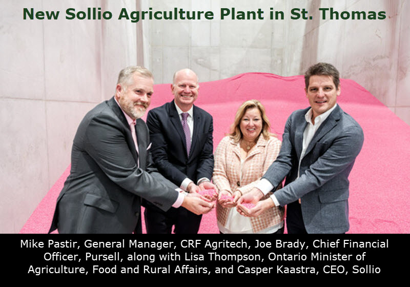 Sollio Agriculture opening new plant in Ontario