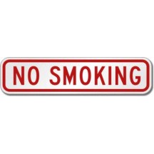 No Smoking Decal