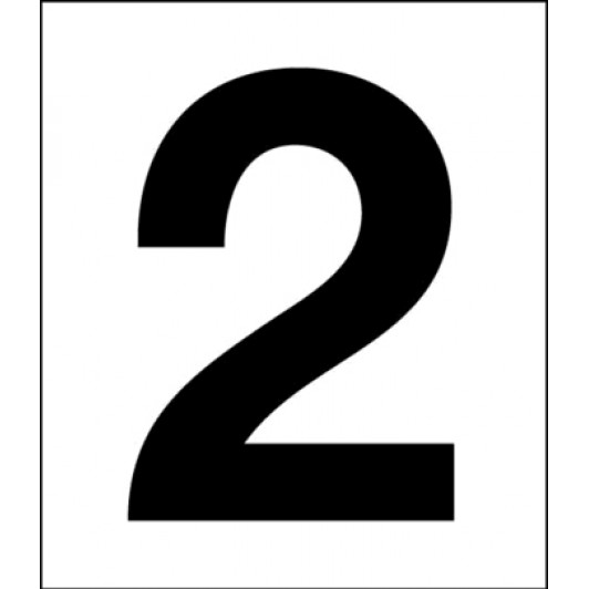 Number '2'
