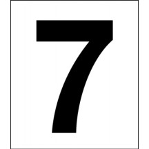 Number '7'