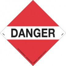 TDG Danger Placard
